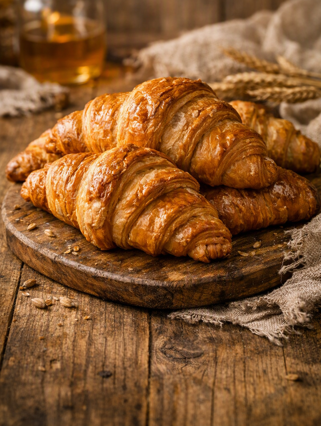 Elegant baked treats arranged on a serving stand